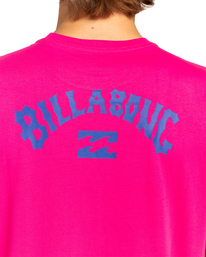 2 Arch Wave - T-shirt pour Homme Rose EBYZT00101 Billabong