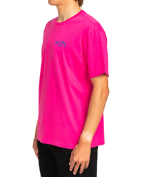 3 Arch Wave - T-shirt pour Homme Rose EBYZT00101 Billabong