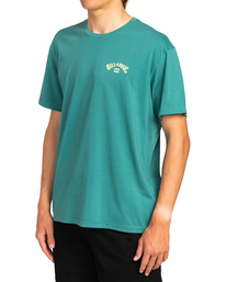 3 Arch Wave - T-Shirt für Männer Grün EBYZT00101 Billabong