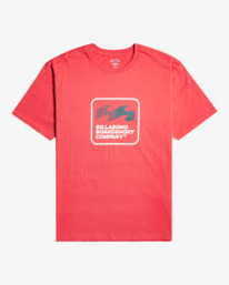 4 Swell - T-Shirt for Men Red EBYZT00103 Billabong