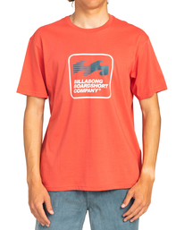 0 Swell - T-Shirt for Men Red EBYZT00103 Billabong