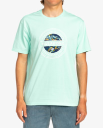 0 Rotor Fill - T-Shirt for Men Green EBYZT00105 Billabong