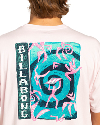 2 Spiral - T-Shirt für Männer Rosa EBYZT00110 Billabong