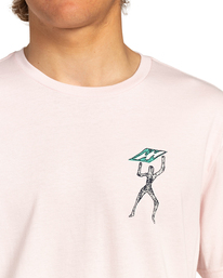 4 Spiral - T-Shirt für Männer Rosa EBYZT00110 Billabong