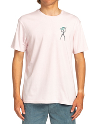 0 Spiral - T-Shirt für Männer Rosa EBYZT00110 Billabong