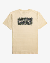 6 A/DIV Arch - T-shirt pour Homme Beige EBYZT00111 Billabong