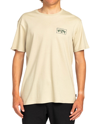 0 A/DIV Arch - T-shirt pour Homme Beige EBYZT00111 Billabong
