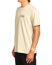 3 A/DIV Arch - T-shirt pour Homme Beige EBYZT00111 Billabong