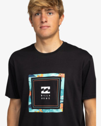 2 Themed - T-Shirt for Men Black EBYZT00135 Billabong