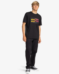 3 Upside Down - T-Shirt für Männer Schwarz EBYZT00136 Billabong