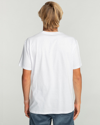 2 Team Wave - T-shirt para Homem Branco EBYZT00144 Billabong