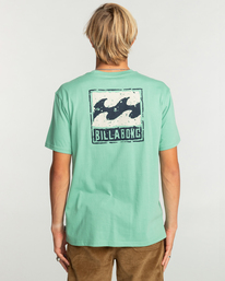 2 Stamp - Maglietta da Uomo Green EBYZT00145 Billabong