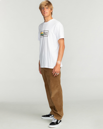 1 Swell - T-Shirt for Men White EBYZT00146 Billabong