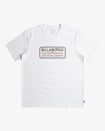 6 Trademark - T-shirt pour Homme Blanc EBYZT00166 Billabong