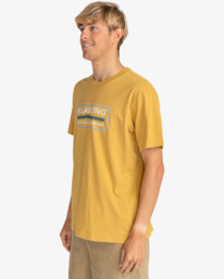 3 Trademark - Maglietta da Uomo Yellow EBYZT00166 Billabong