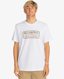 0 Trademark - T-shirt para Homem Branco EBYZT00166 Billabong