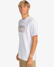 3 Trademark - Camiseta para Hombre Blanco EBYZT00166 Billabong