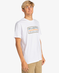 4 Trademark - T-shirt para Homem Branco EBYZT00166 Billabong