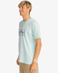 3 Arch - T-Shirt for Men Blue EBYZT00167 Billabong