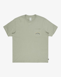 5 Stacked Arch - T-shirt pour Homme Vert EBYZT00175 Billabong