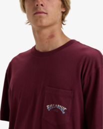 4 Stacked Arch - Camiseta para Hombre Rojo EBYZT00175 Billabong