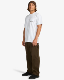1 Stacked Arch - T-shirt pour Homme Blanc EBYZT00175 Billabong