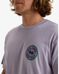 4 Know The Feeling - T-shirt de mangas curtas para Homem Roxo EBYZT00290 Billabong