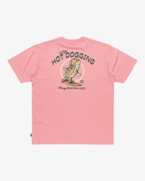 6 Lunch Break - T-shirt met Korte mouw voor Heren Pink EBYZT00291 Billabong