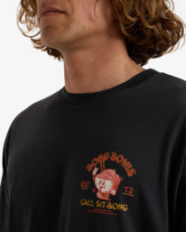 4 Lunch Break - T-shirt met Korte mouw voor Heren Black EBYZT00291 Billabong