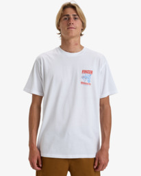 0 Lunch Break - Short Sleeves T-Shirt for Men White EBYZT00291 Billabong