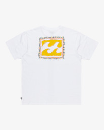 6 Crayon Wave - Short Sleeves T-Shirt for Men White EBYZT00292 Billabong