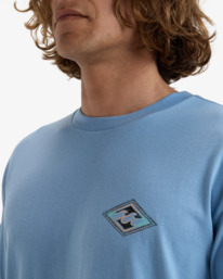 4 Crayon Wave - T-shirt à manches courtes pour Homme Bleu EBYZT00292 Billabong