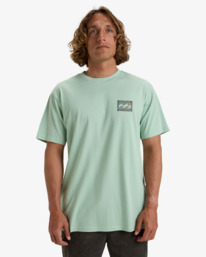 0 Crayon Wave - T-shirt à manches courtes pour Homme Bleu EBYZT00292 Billabong