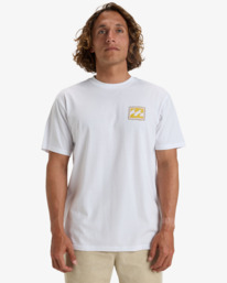 0 Crayon Wave - T-shirt de mangas curtas para Homem Branco EBYZT00292 Billabong