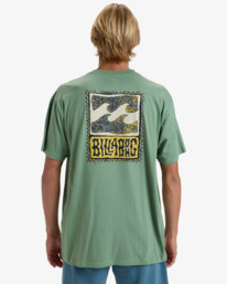 1 Stamp - Short Sleeve T-Shirt for Men Green EBYZT00293 Billabong