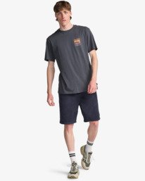 2 Stamp - T-shirt met Korte mouw voor Heren Black EBYZT00293 Billabong