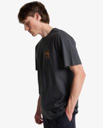 4 Stamp - T-shirt met Korte mouw voor Heren Black EBYZT00293 Billabong