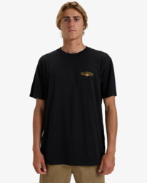 0 Dreamy Place - T-shirt à manches courtes pour Homme Noir EBYZT00294 Billabong