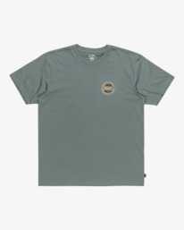 5 Rotor Fill - Short Sleeves T-Shirt for Men Green EBYZT00295 Billabong