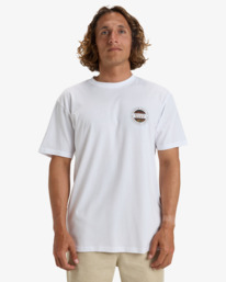 0 Rotor Fill - T-shirt de mangas curtas para Homem Branco EBYZT00295 Billabong