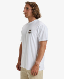 3 Rotor Fill - T-shirt de mangas curtas para Homem Branco EBYZT00295 Billabong