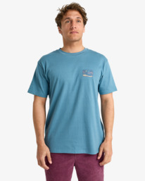 0 Shine - T-shirt met Korte mouw voor Heren Blue EBYZT00296 Billabong