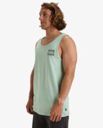 3 Crayon Wave - Muscle Tank for Men Blue EBYZT00302 Billabong