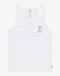 5 Troppo - Top de manga cava para Homem Branco EBYZT00304 Billabong