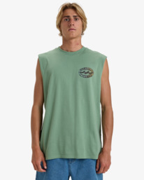 0 Venice - Muscle Tank for Men Green EBYZT00305 Billabong