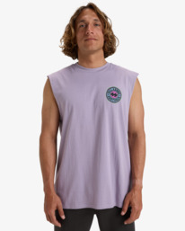 1 Venice - Top de manga cava para Homem Roxo EBYZT00305 Billabong