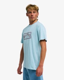 3 Arch Frame - T-shirt met korte mouwen voor Heren Blue EBYZT00341 Billabong