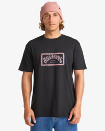 0 Arch Frame - Short Sleeve T-Shirt for Men Black EBYZT00341 Billabong
