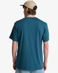 1 Arch Frame - T-shirt met korte mouwen voor Heren Blue EBYZT00341 Billabong