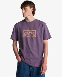 0 Arch Frame - T-shirt met korte mouwen voor Heren Purple EBYZT00341 Billabong